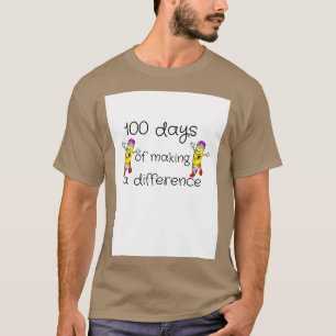 Camiseta Copie de 100 days of making a differece