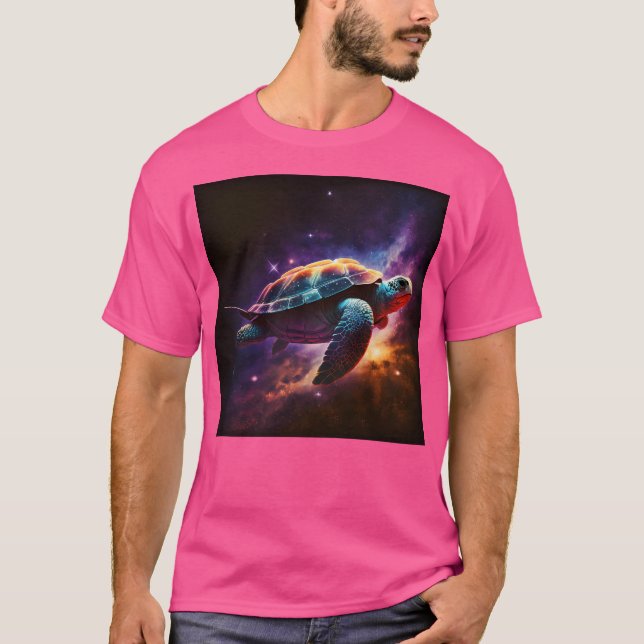 Camiseta Copie De Copie De Space Turtle (Frente)