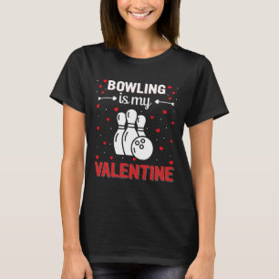 Camiseta Copo Coração Vermelho Cupido Amor Gráfico Boliche