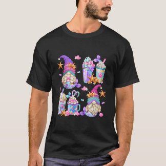 Camiseta Copo de Café com Leite da Sereia Gnomo para Férias