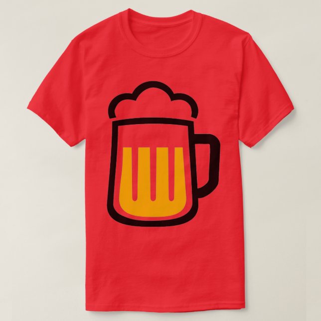 Camiseta Copo de cerveja (Frente do Design)