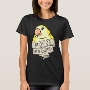 Camiseta Copo de Papagaio Nos Seus Inimigos I Lutino Monk P