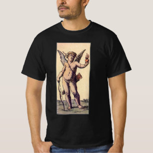 Camiseta Copo de São Valentim Cego, Carta de Tarot Antiga