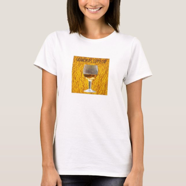 Camiseta Copo do Sippy da avó (Frente)