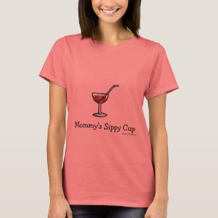 Camiseta Copo do Sippy da mamã