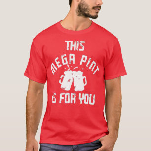 Camiseta Copo Gigante de Cerveja para Grandes Amantes de Ál