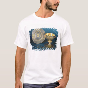 Camiseta Copo, placa e fístula do comunhão