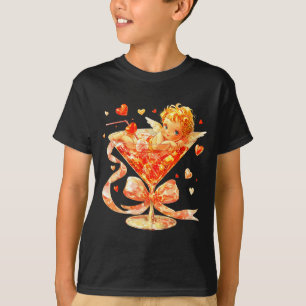 Camiseta Copo Retrô do Cupido Coquete Dia dos Namorados Fes