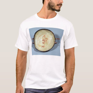 Camiseta Copo sem pé, musa ereto que joga o lyre,