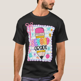 Camiseta Coquete do Segundo Ano Lápis Primeiro Dia de Aula