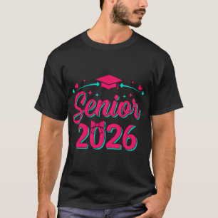 Camiseta Coquete Laço Rosa Senior 2026 Cl De Graduação 