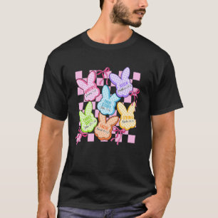 Camiseta Coquete Páscoa Cristã Ele Ressuscitou Bunny Doce