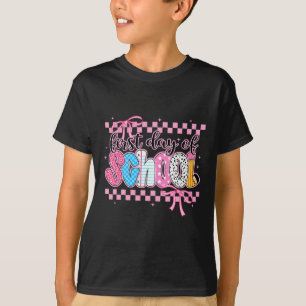 Camiseta Coquete Primeiro Dia De Aula Preppy Ck Para A Esco