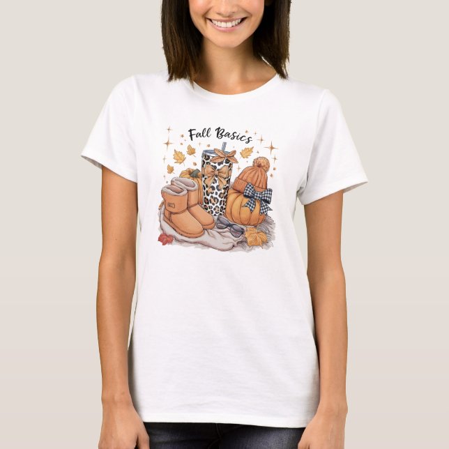Camiseta Coquete Retro de Outono (Frente)