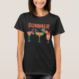 Camiseta Coquetéis de Verão