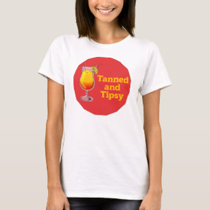 Camiseta Coquetel de Diversão Tretado e Tipsy Typografia