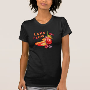 Camiseta Coquetel de Fluxo de Lava