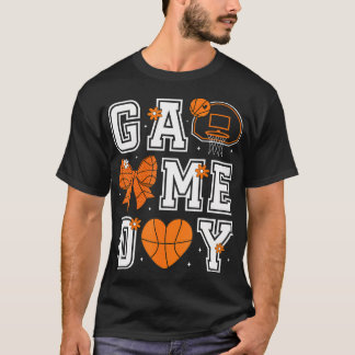 Camiseta Coquetel Game Day Basball Mama Mãe Basquete S