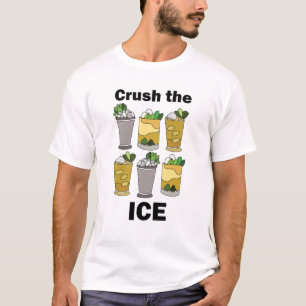 Camiseta Coquetel Mint Julep Esmaga O Gelo Festa Do Derby