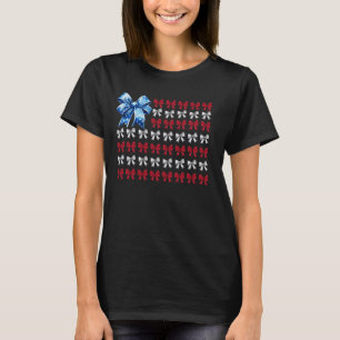 Camiseta Coquette American Girly 4 de julho American Flag