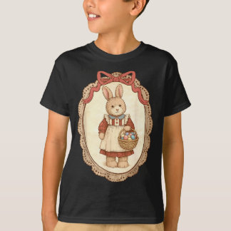 Camiseta Coquette Bow Funny Bunny Eggs Rabbit Happy Easter