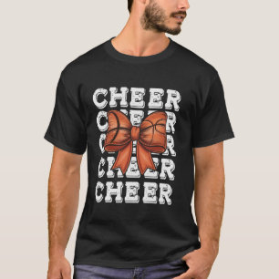 Camiseta Coquette Cheer Cheerleader Correspondente à famíli