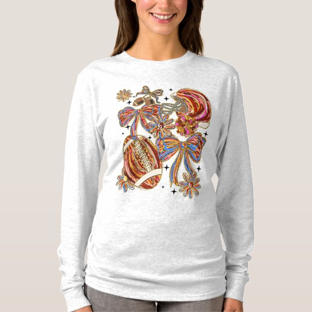 Camiseta Coquette de Futebol BrushAVC (Frente)