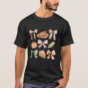 Camiseta Coquette Fall Arco Janto de Ação de Graças Waterco