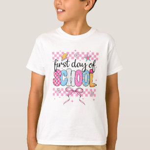 Camiseta Coquette First Day School Back To School Teache