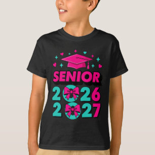 Camiseta Coquette Laço Rosa Senior 2026 2027 Graduação _2