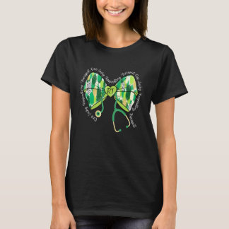Camiseta Coquette Stethoscope Respiratory Therapist St Patr