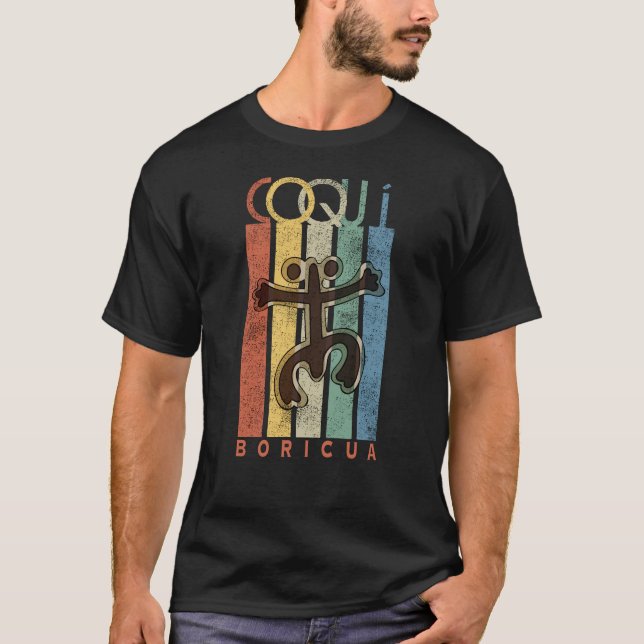 Camiseta Coqui Boricua (Frente)