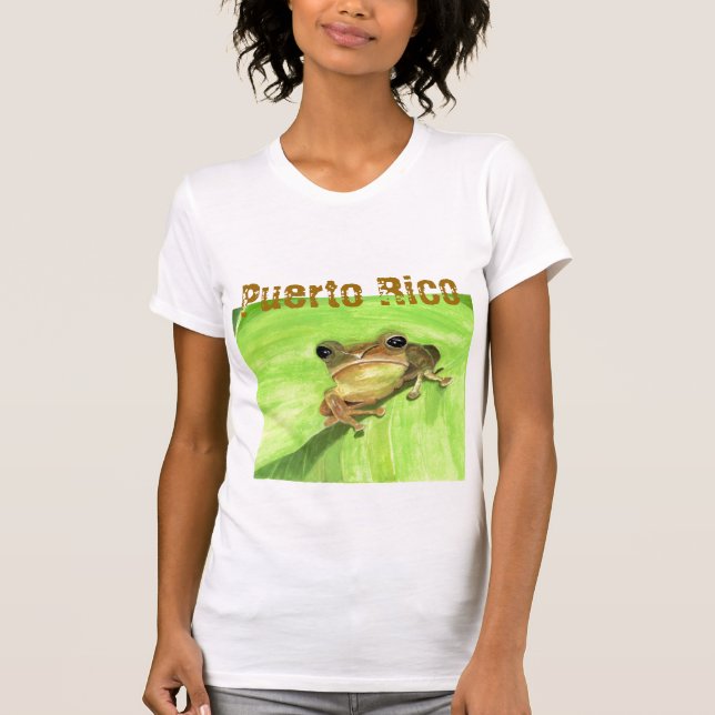 Camiseta Coqui Puerto Rico (Frente)