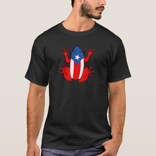Camiseta Coqui - t-shirt de Puerto Rico (Frente)