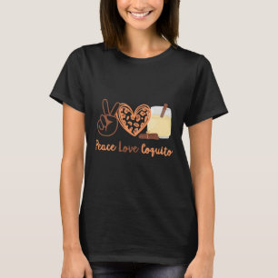 Camiseta Coquito de Paz, Coquito, Engraçado Porto-riquenho