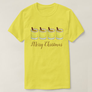 Camiseta Coquito Porto Rico Eggnog Bebe Feliz Natal