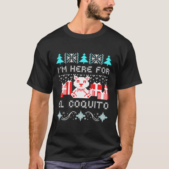 Camiseta Coquito Porto Rico Ongly Navidad Boricua (Frente)
