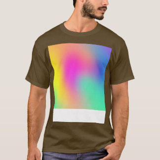 Camiseta Cor 2 do 80s Colorida Desfocada