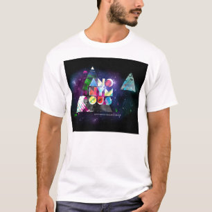 Camiseta Cor anónima da pirâmide