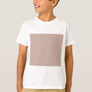 Camiseta Cor bege do arenito