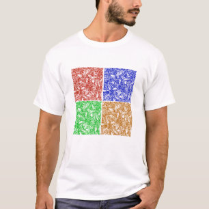 Camiseta Cor Colorida Debaixando