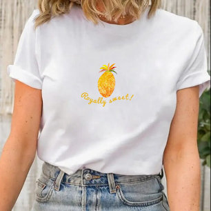 Camiseta Cor Colorido Fruta de Verão Realmente Doce