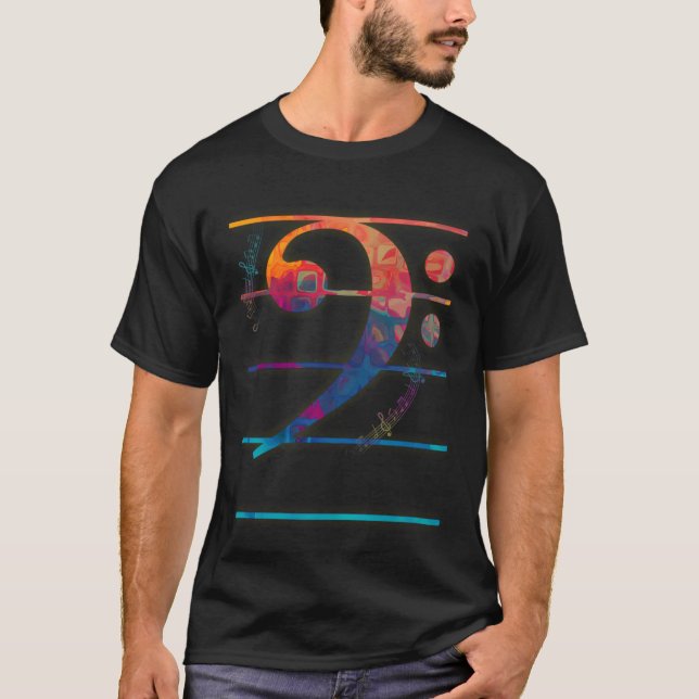 Camiseta Cor da Chave de Fá (Frente)