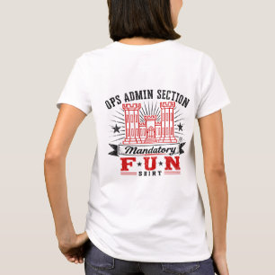 Camiseta Cor da Luz de Diversão Obrigatória LRN OP