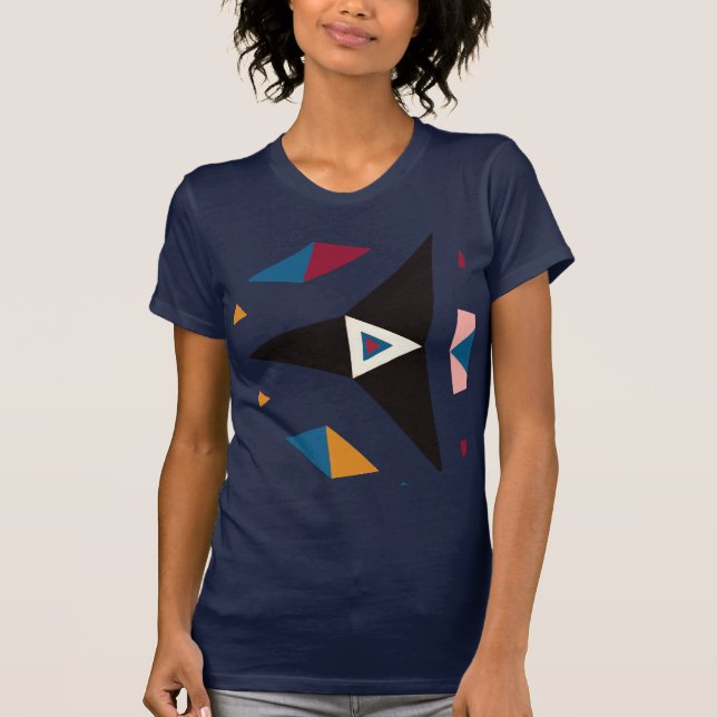 Camiseta cor das formas (Frente)