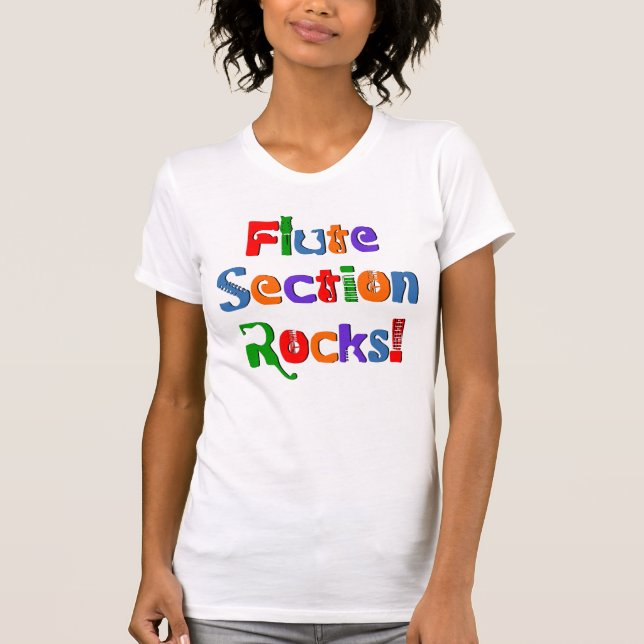 Camiseta Cor das Rochas da Seção de Flutos (Frente)