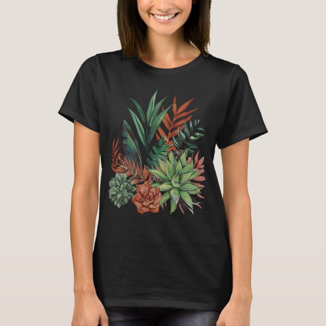 Camiseta Cor de Água Suculta (Frente)
