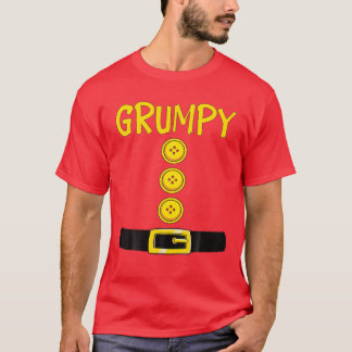 Camiseta Cor de fantasia do Halloween do anão rabugento