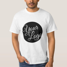 Camiseta Cor de fundo personalizada Moderna Adicionar seu l