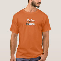 Camiseta cor de laranja para visto masculino e fem